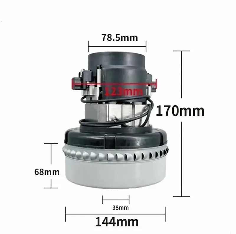 Vacuum motor 24v 500w, for taski 455/755/855 and others